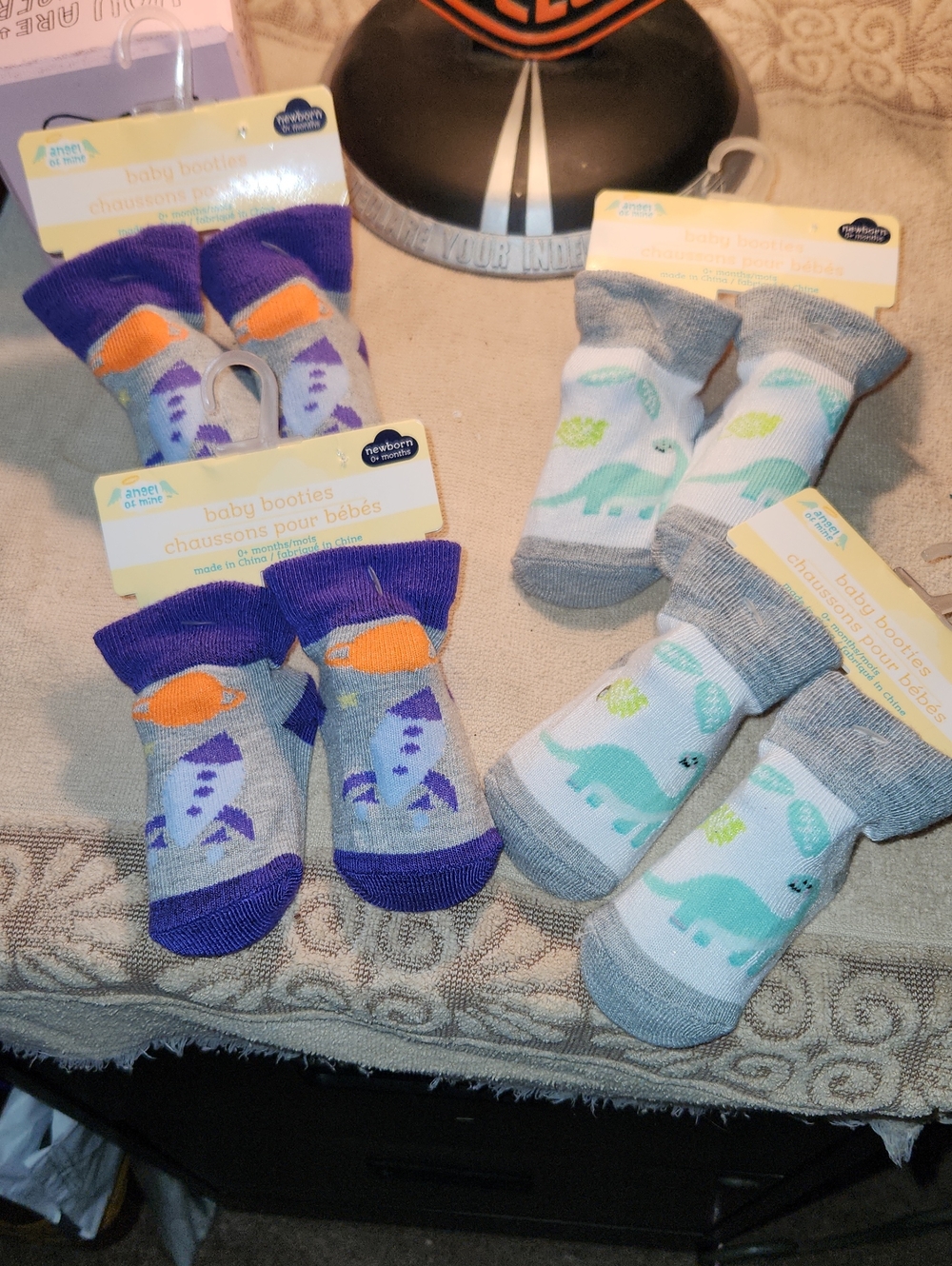 Angel Of Mine Baby Booties